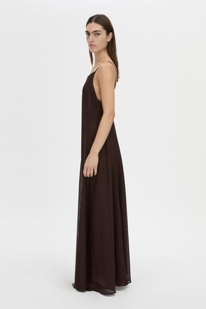 Camilla & Marc | Tessara Maxi Dress - Chocolate