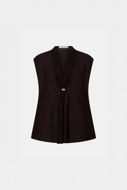 Camilla & Marc | Tessara Top - Chocolate