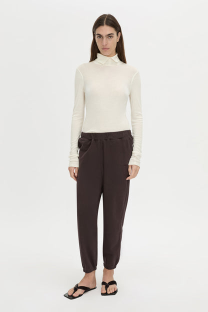 Camilla & Marc | Thome Embossed Track Pant - Hickory