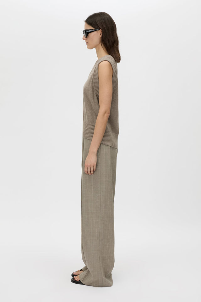 Camilla and Marc | Tori Knit Vest Top - Oat