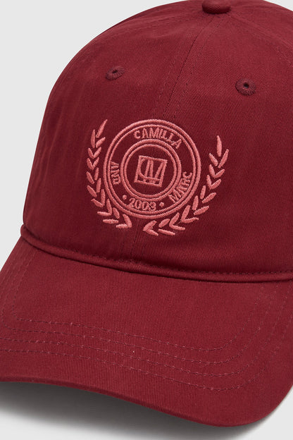 Camilla & Marc | Wade Cap - Wine/Raspberry