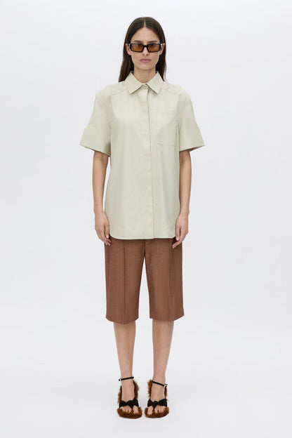 Camilla and Marc | Winslow Short Sleeve Shirt - Stone