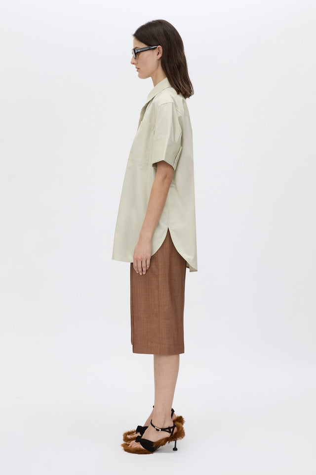 Camilla and Marc | Winslow Short Sleeve Shirt - Stone