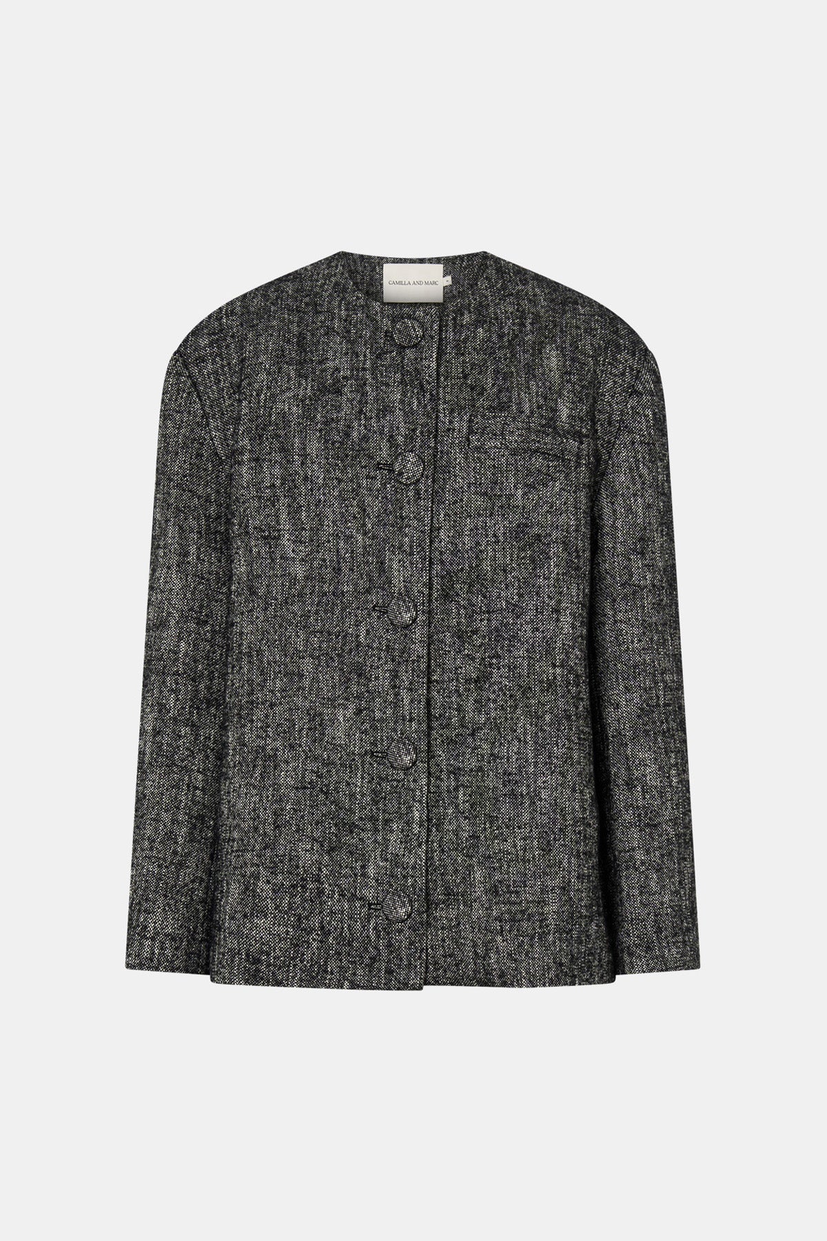 Camilla and Marc | Xander Jacket - Charcoal Marle