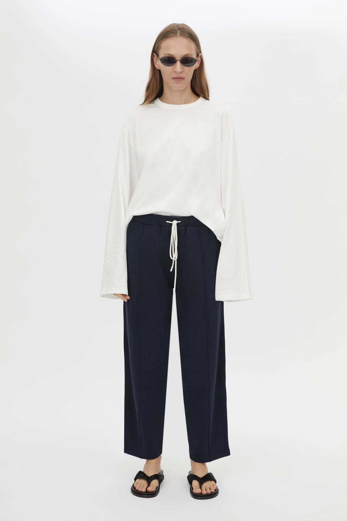 Camilla and Marc | Zylus Track Pant - Navy/White