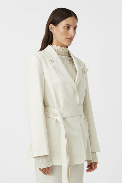 Camilla and Marc | Floris Blazer - Ivory Marle