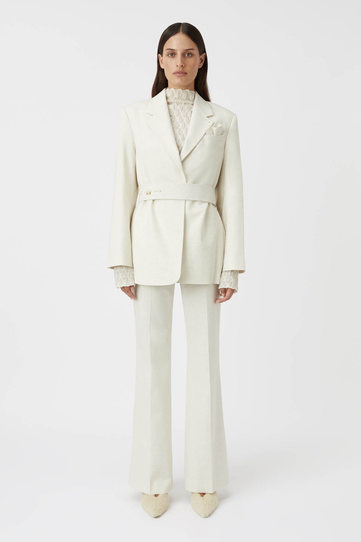 Camilla and Marc | Floris Blazer - Ivory Marle