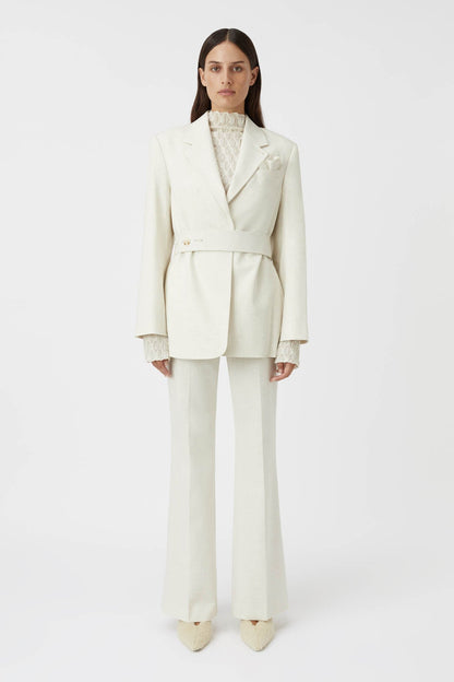 Camilla and Marc | Floris Blazer - Ivory Marle