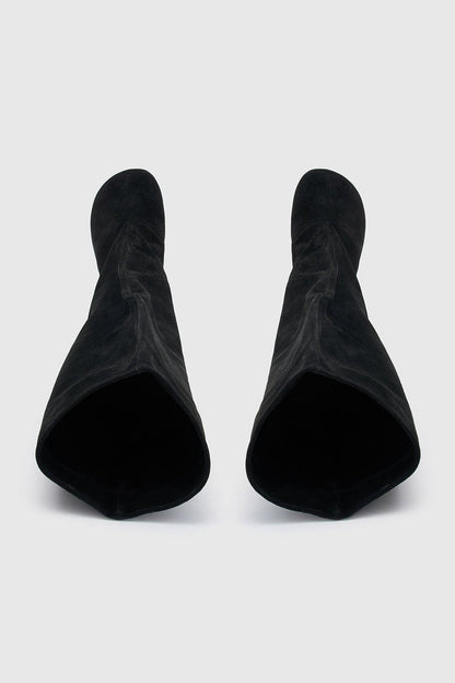 Camilla and Marc | Amber Knee High Boot - Suede Black