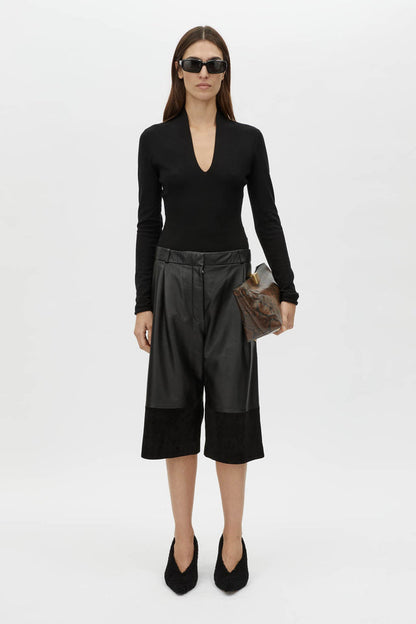 Camilla and Marc | Ashlar Knit Bodysuit - Black