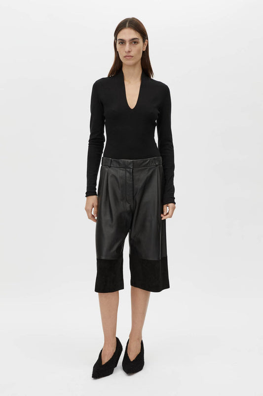 Camilla and Marc | Ashlar Knit Bodysuit - Black