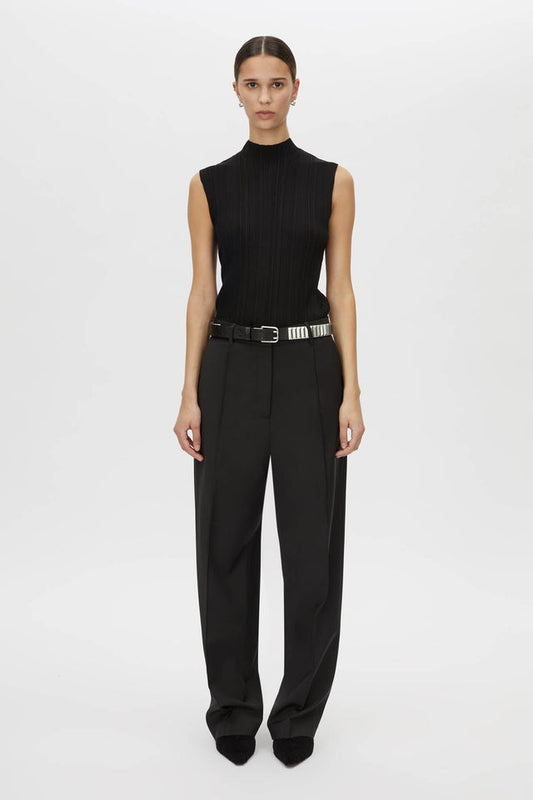 Camilla and Marc | Corinthian Straight Leg Pant - Black