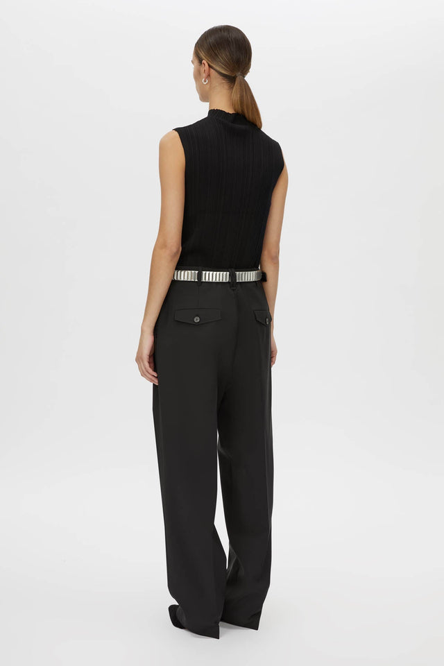Camilla and Marc | Corinthian Straight Leg Pant - Black