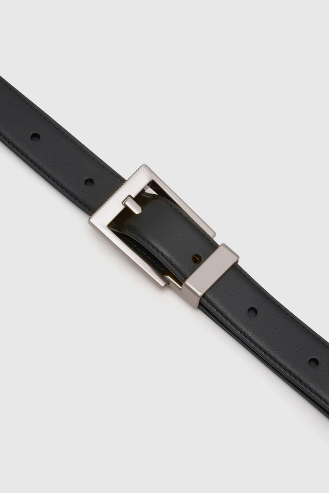 Camilla and Marc | Lloyd Belt - Black/Silver