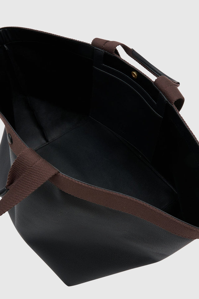 Camilla and Marc | Soki Tote - Black/Chocolate