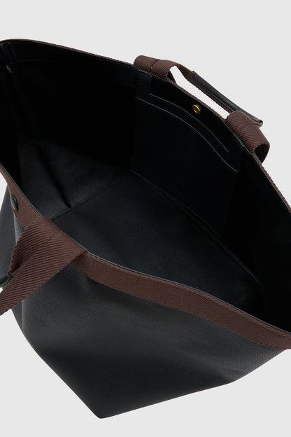 Camilla and Marc | Soki Tote - Black/Chocolate