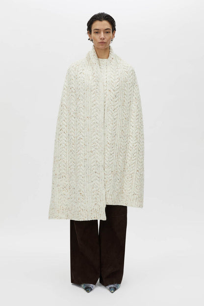 Camilla and Marc | Terrazzo Scarf - Cream Fleck