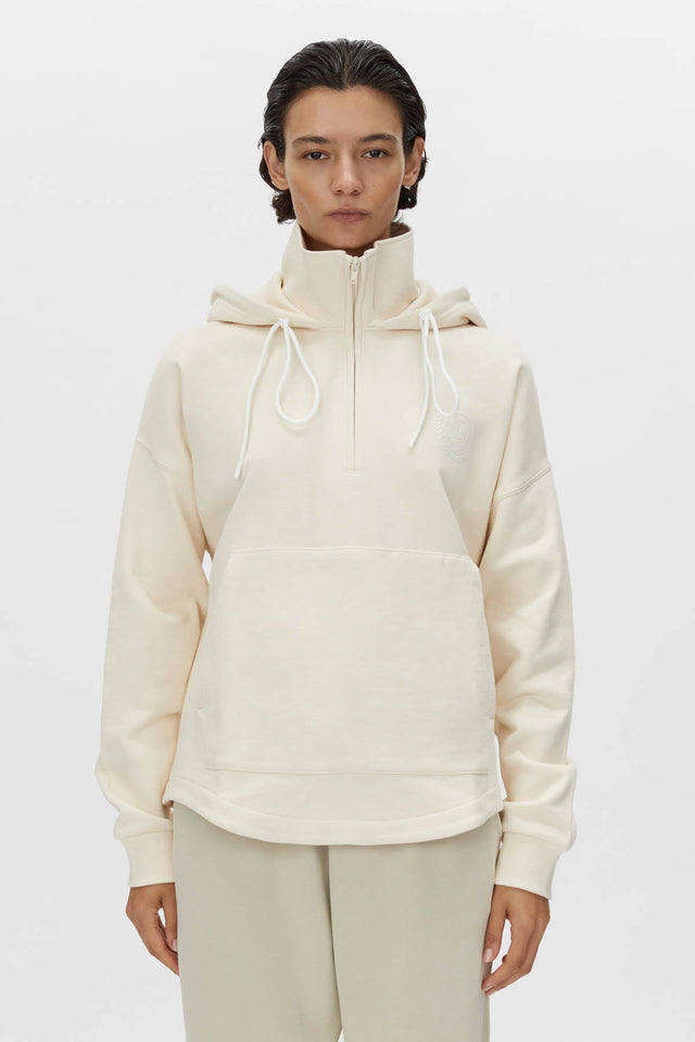 Camilla and Marc | Wade Zip Up Hoodie - Linen