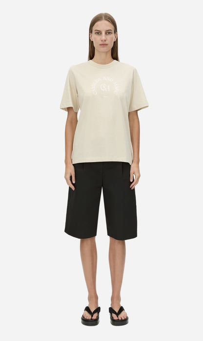 Camilla and Marc | Karine Graphic Tee - Chalk