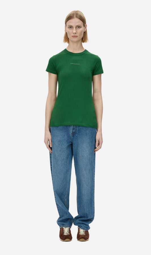 Camilla and Marc | Suvero Slim Fit Logo Tee - Forest Green