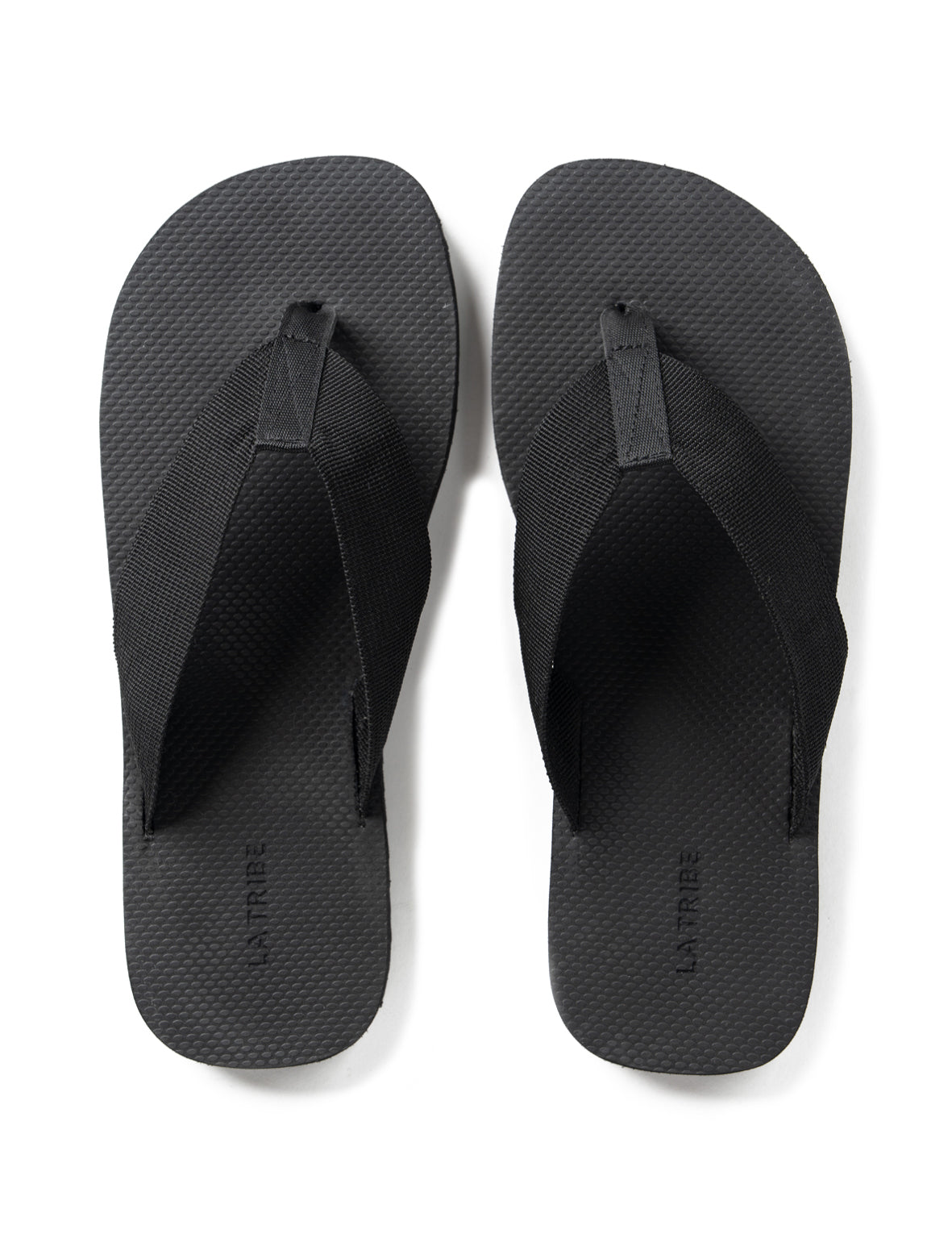 La Tribe | Canvas Thong - Black