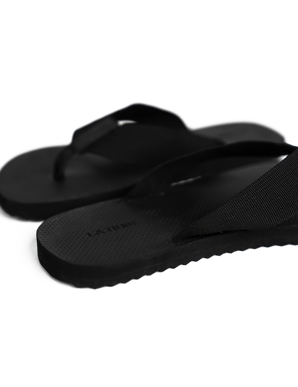 La Tribe | Canvas Thong - Black