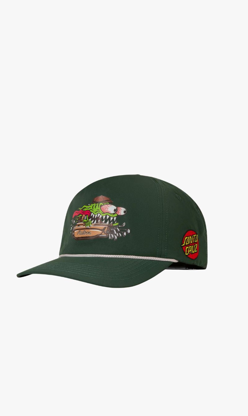Malbon | Santa Cruz Rope Hat - Malbon Green
