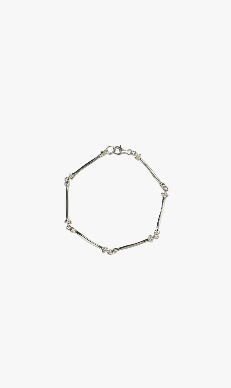 Meadowlark | Bone Bracelet - Sterling Silver