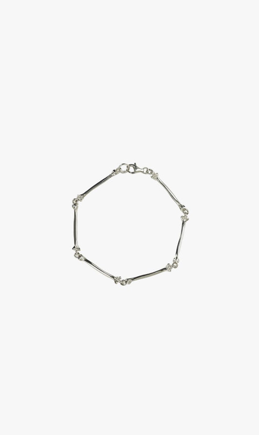 Meadowlark | Bone Bracelet - Sterling Silver