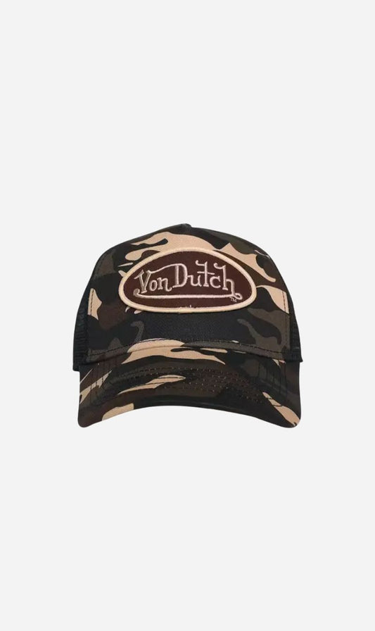 Von Dutch | Trucker Hat - Brown Camo