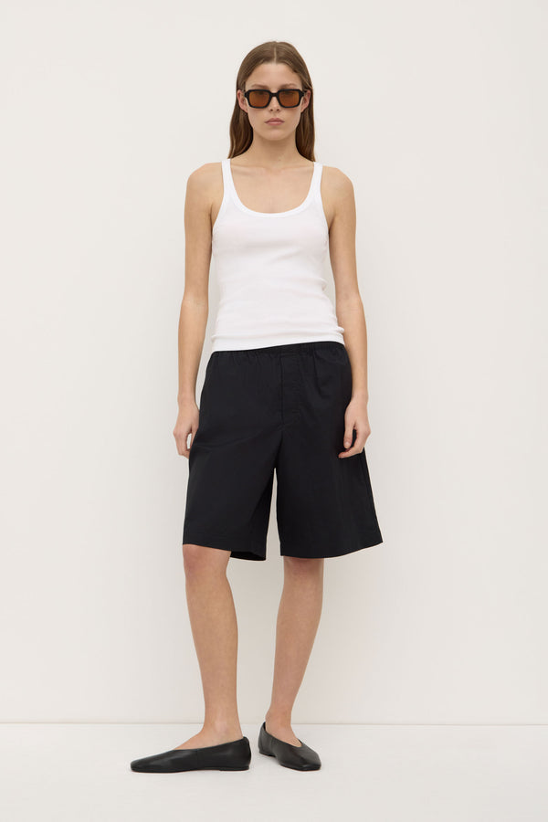 Assembly Label | Charlie Rib Tank - White