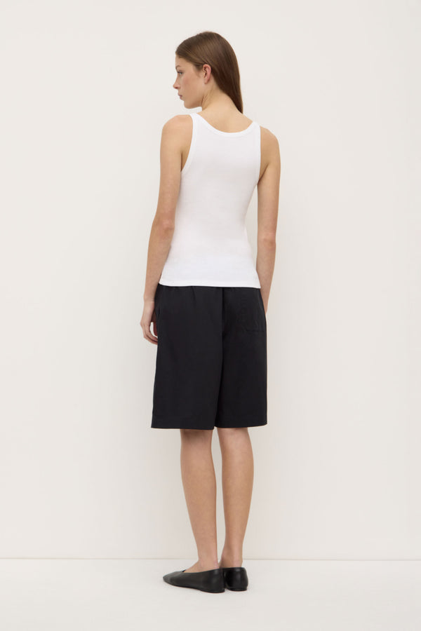 Assembly Label | Charlie Rib Tank - White