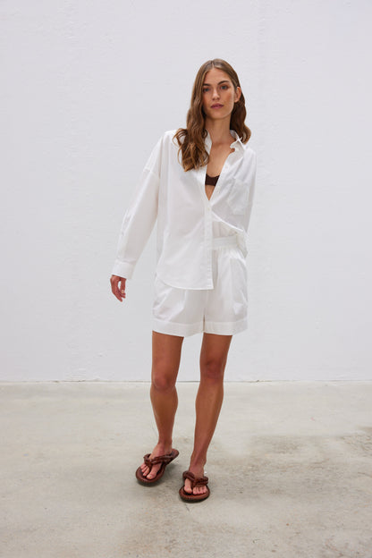 LMND | Chiara Cotton Short - White
