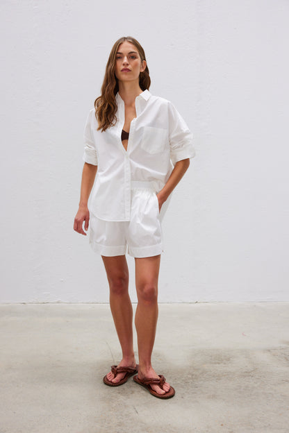 LMND | Chiara Cotton Short - White