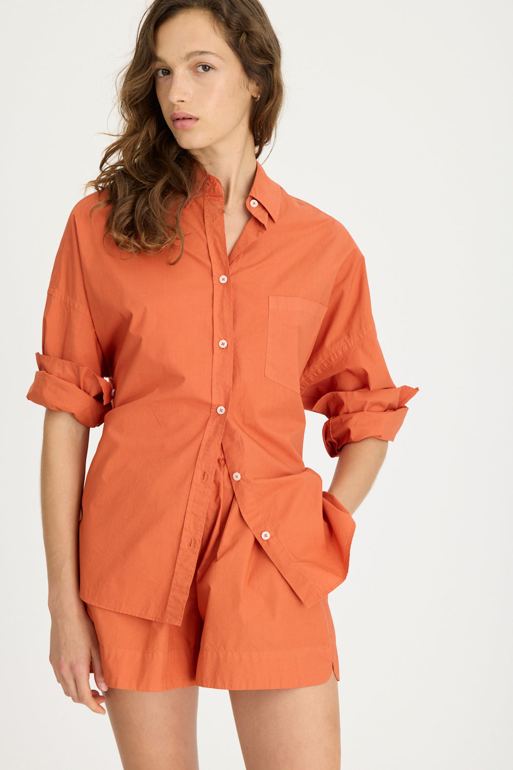 LMND | Chiara Shorts - Burnt Orange