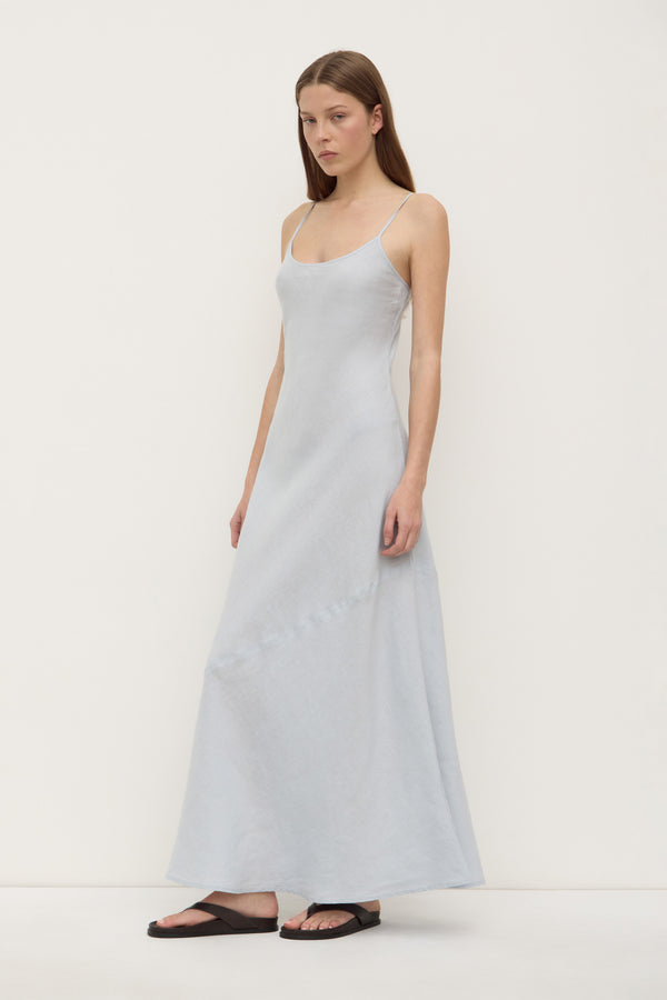 Assembly Label | Colette Linen Slip Dress - Cloud