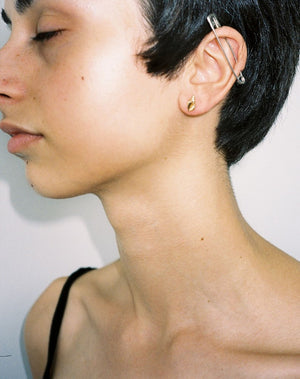 Meadowlark | Conch Stud Earrings - Sterling Silver