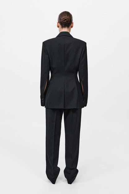 St Agni | Contour Blazer - Black