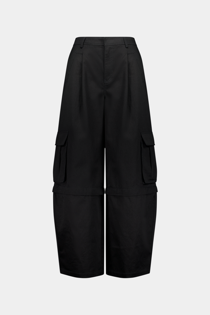 Rebe | Convertible Cargo Trouser - Black