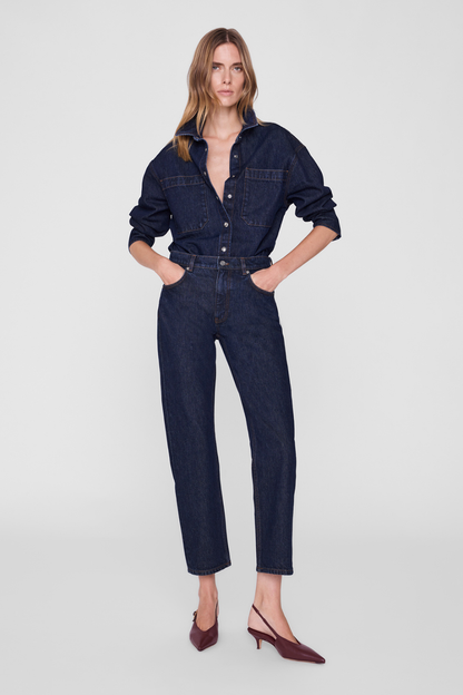 Anine Bing | Samy Shirt - Unwashed Blue