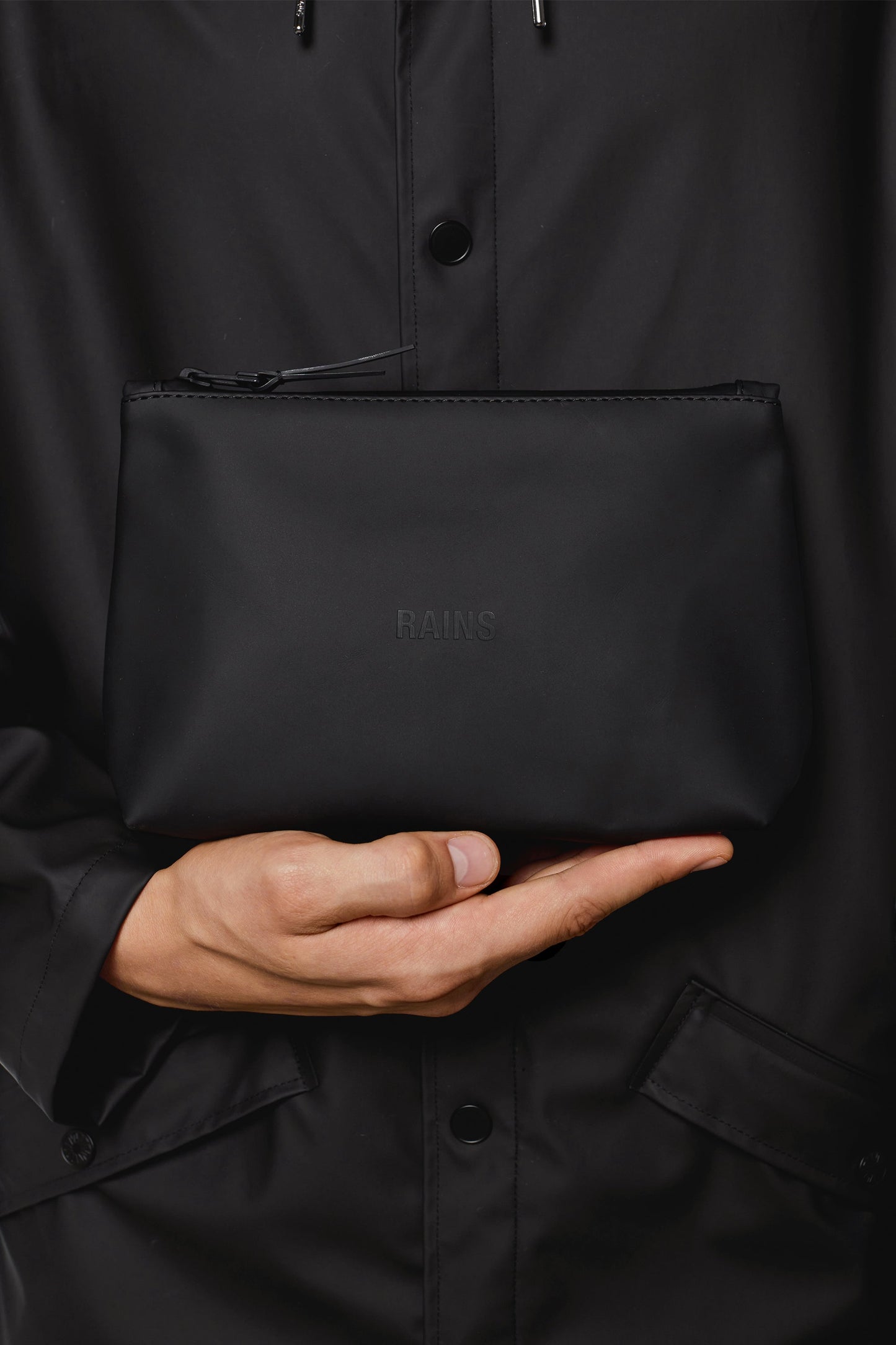 Rains | Cosmetic Bag - Black