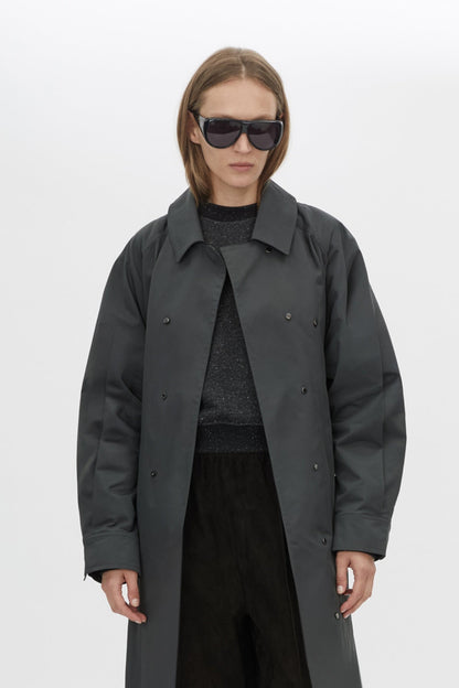 Camilla and Marc | Mahdavi Trench - Charcoal