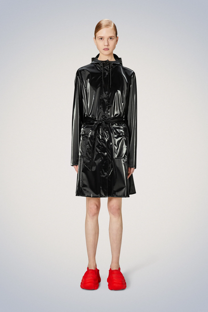 Rains | Curve Long Jacket - Night