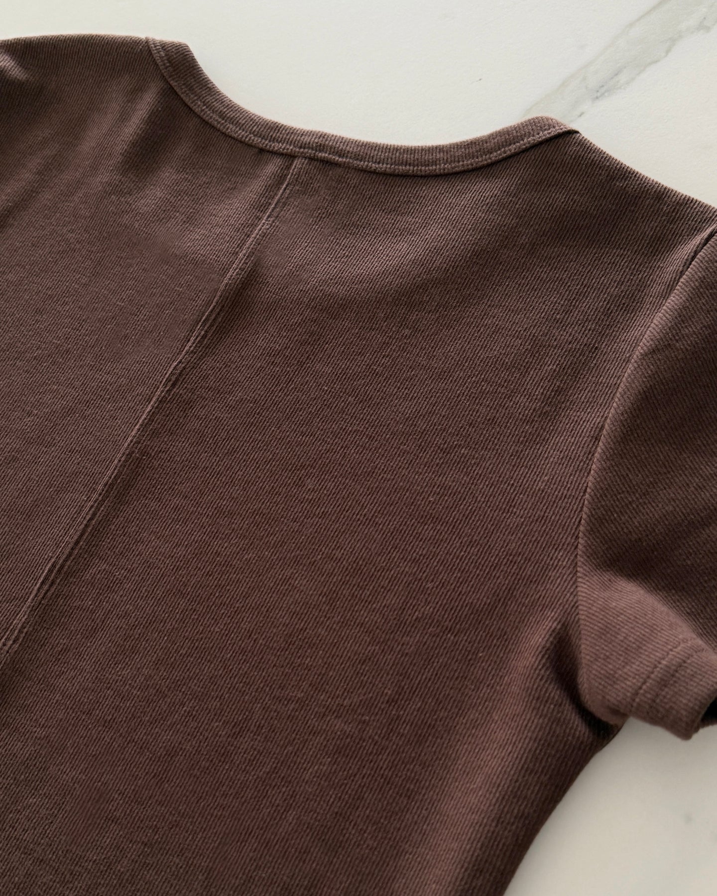 Dear Dylan | Baby Tee - Umber