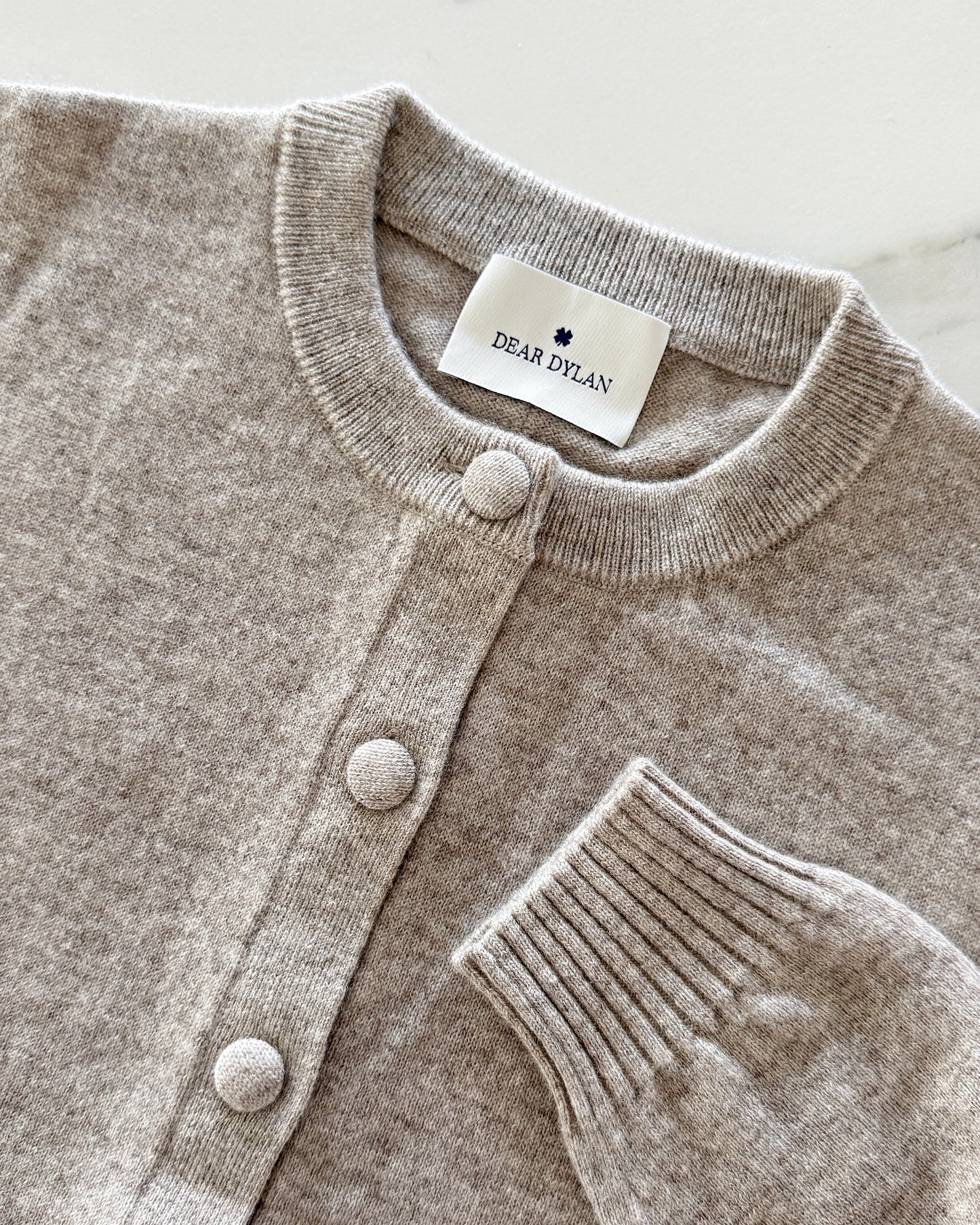 Dear Dylan | Cashmere Cardigan - Doe