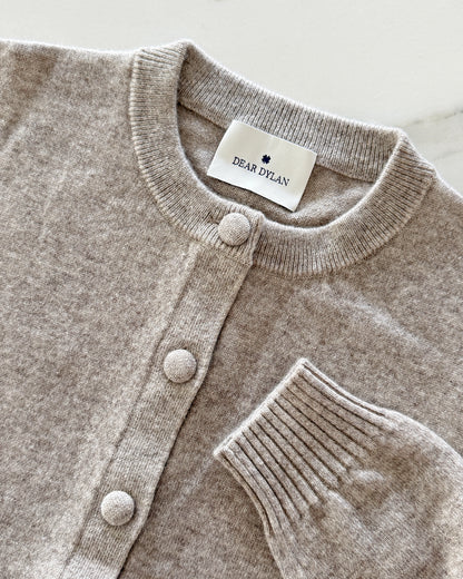 Dear Dylan | Cashmere Cardigan - Doe