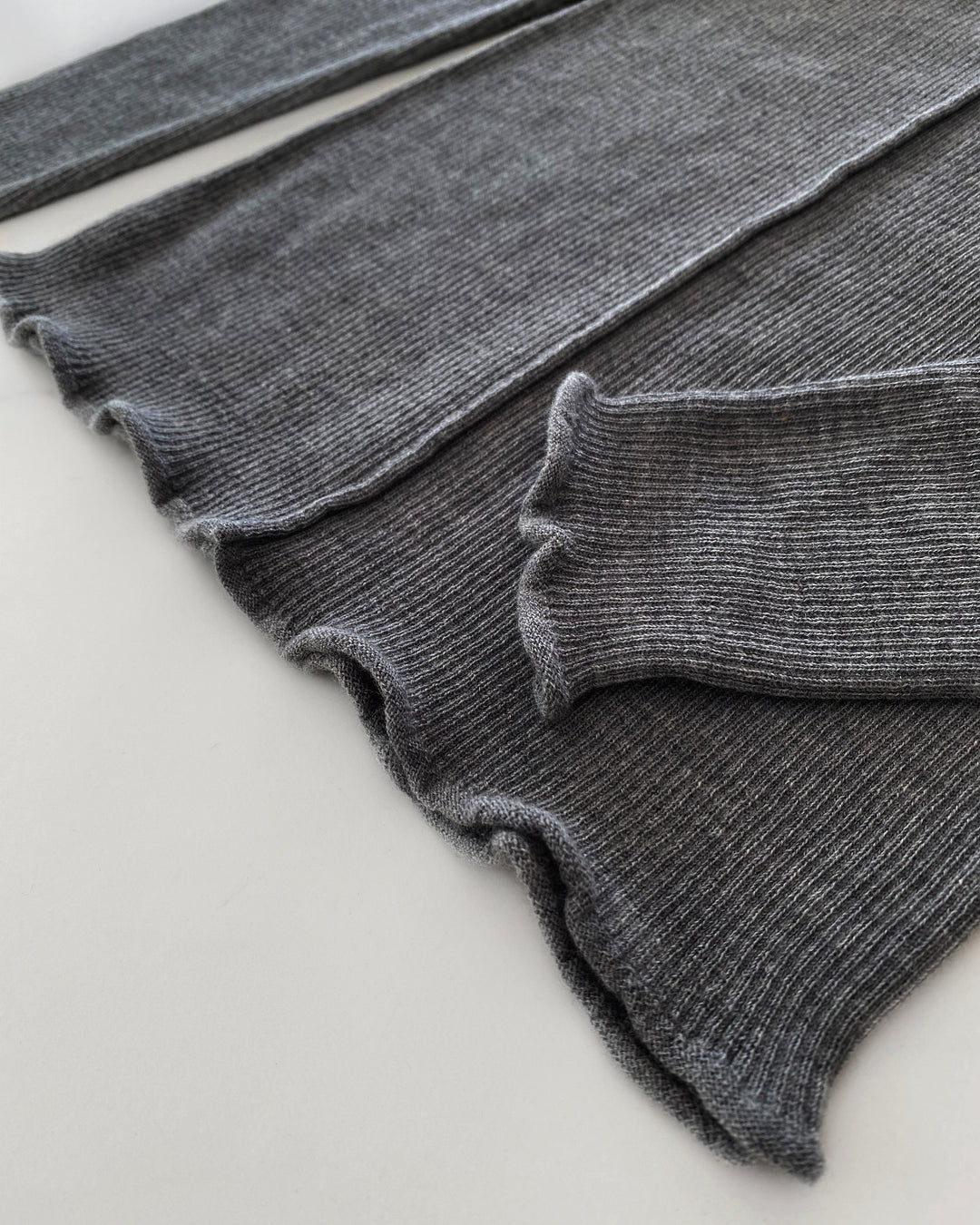 Dear Dylan | Merino Long Sleeve Knit - Smoke Marle