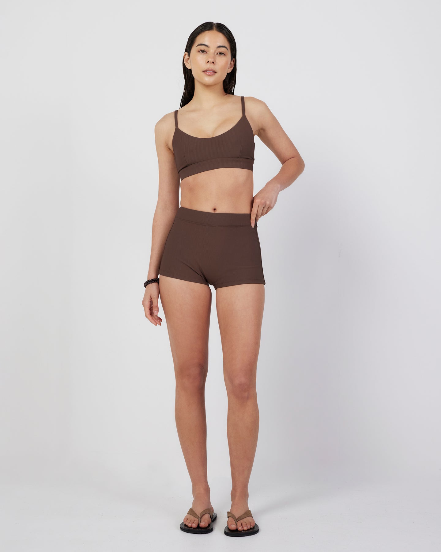 Dear Dylan | Swim Short - Umber Rib