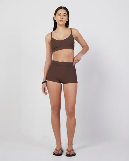 Dear Dylan | Swim Short - Umber Rib