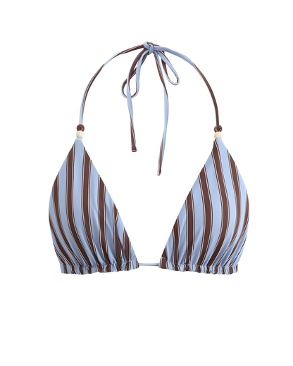 Dear Dylan | Petite Tie Top - Riviera Stripe